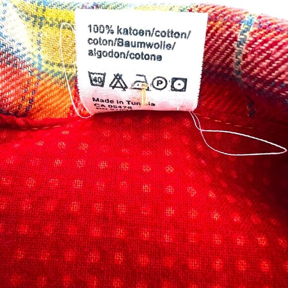 Cakewalk by OILILY Sz 8-10 Colorful Flannel and Fleece vest dress with leggings - Picture 9 of 16